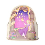 mochila with lanterns scene tangled rapunzel disney loungefly 26cm