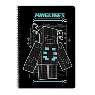 cuaderno a4 screen minecraft surtido