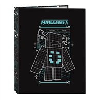 carpeta a4 anillas screen minecraft