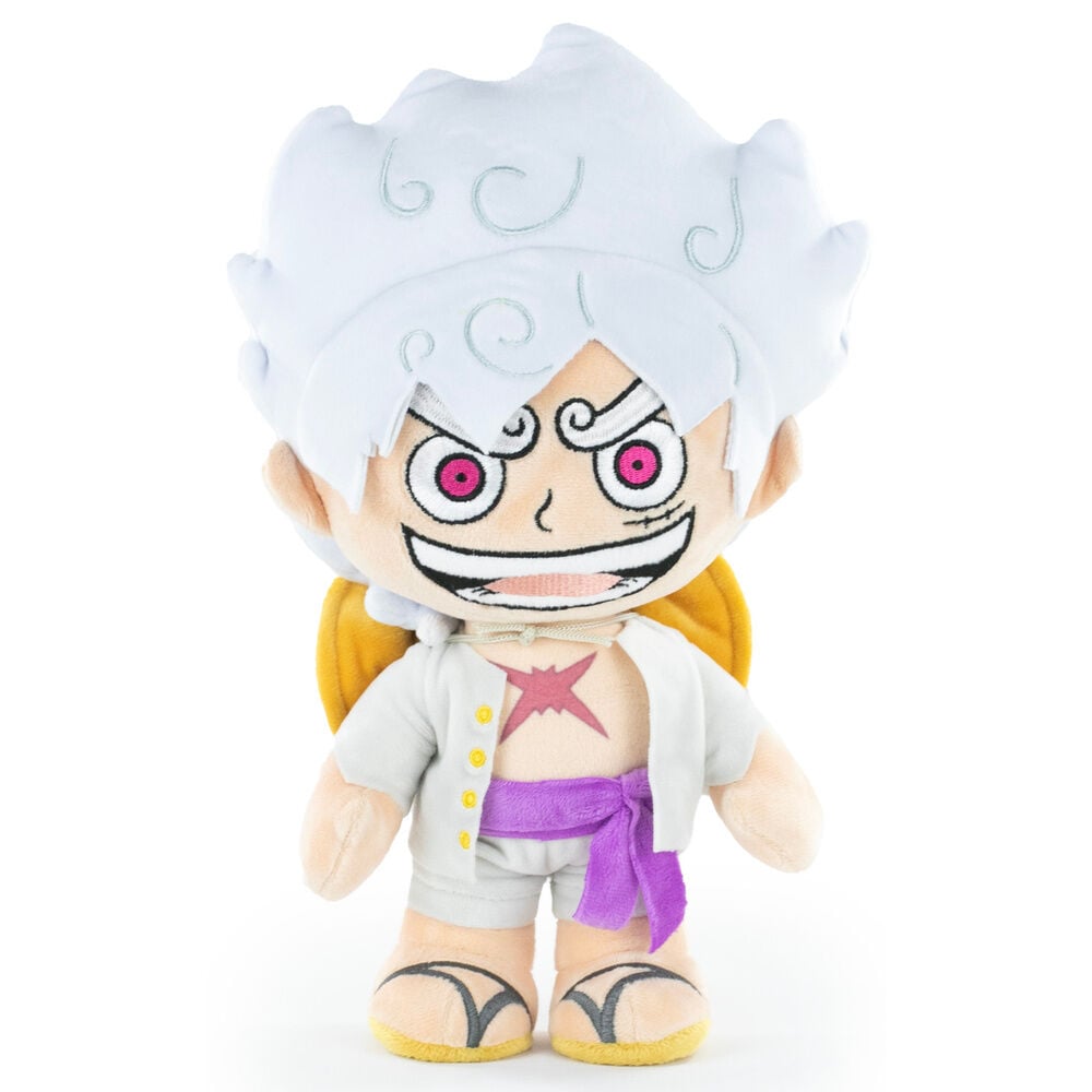 peluche luffy gear 5th one piece 34cm