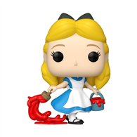 figura pop disney alice in wonderland alice with paint