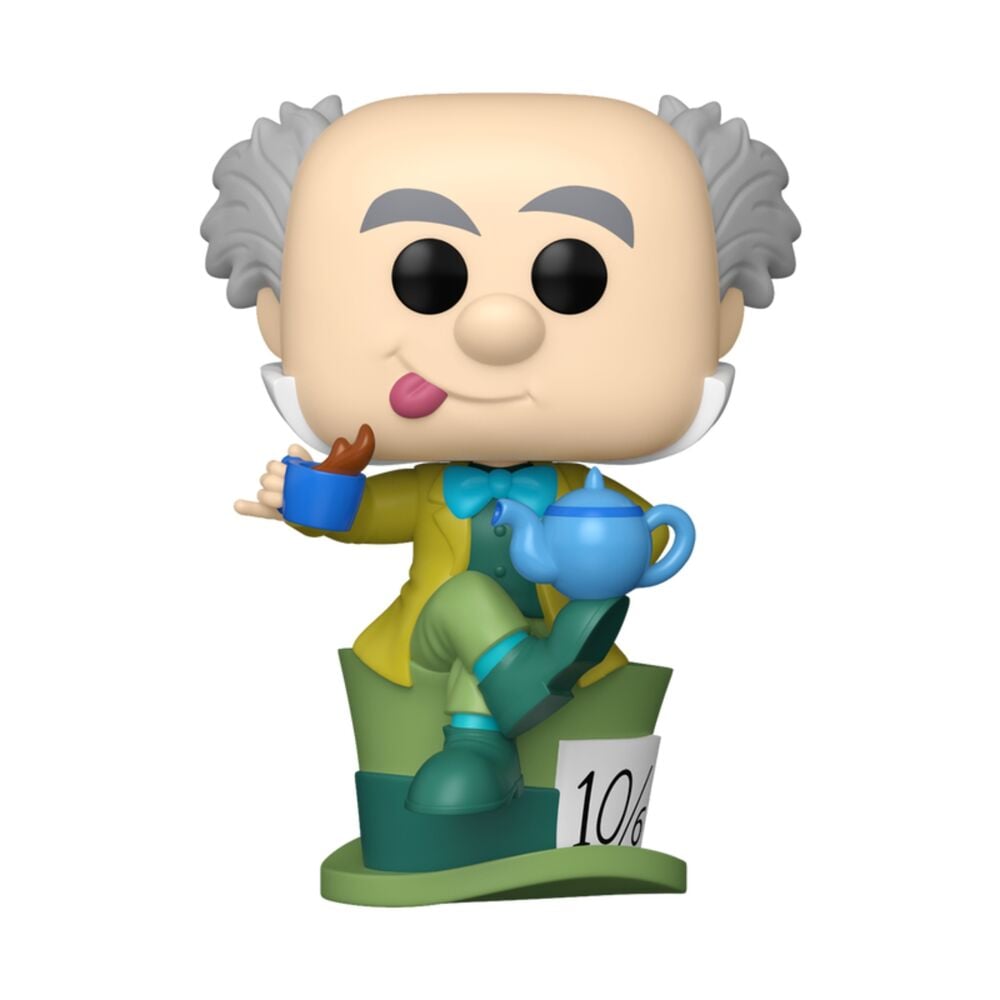 figura pop disney alice in wonderland mad hatter with tea