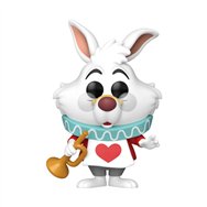 figura pop disney alice in wonderland white rabbit with horn