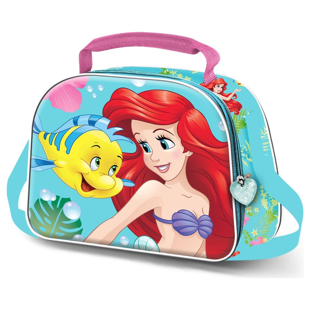 bolsa portameriendas 3d dive la sirenita disney