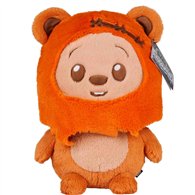 peluche achuchable ewok star wars 35cm