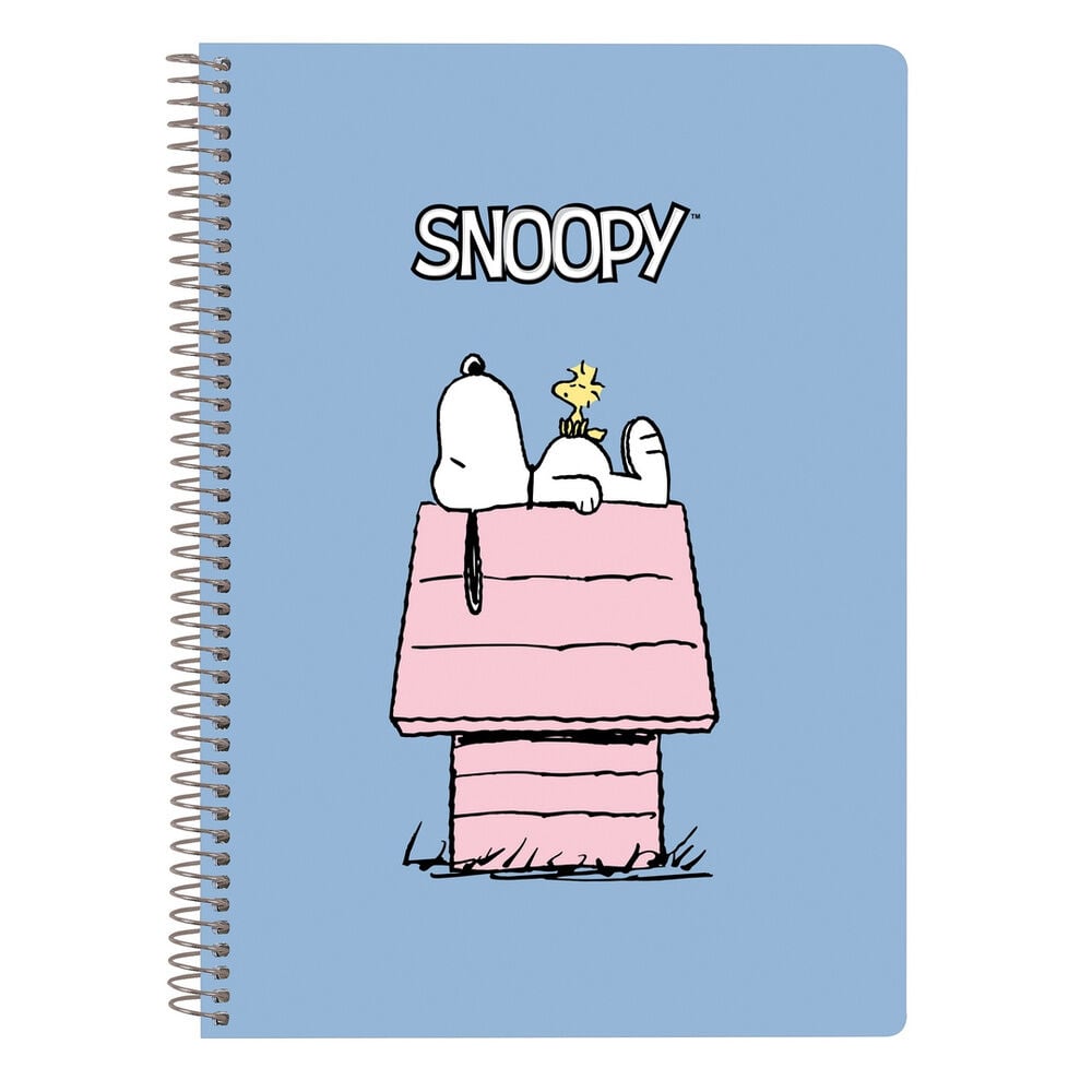 cuaderno a5 snoopy