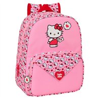 mochila hello kitty 34cm adaptable