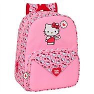 mochila hello kitty 34cm adaptable