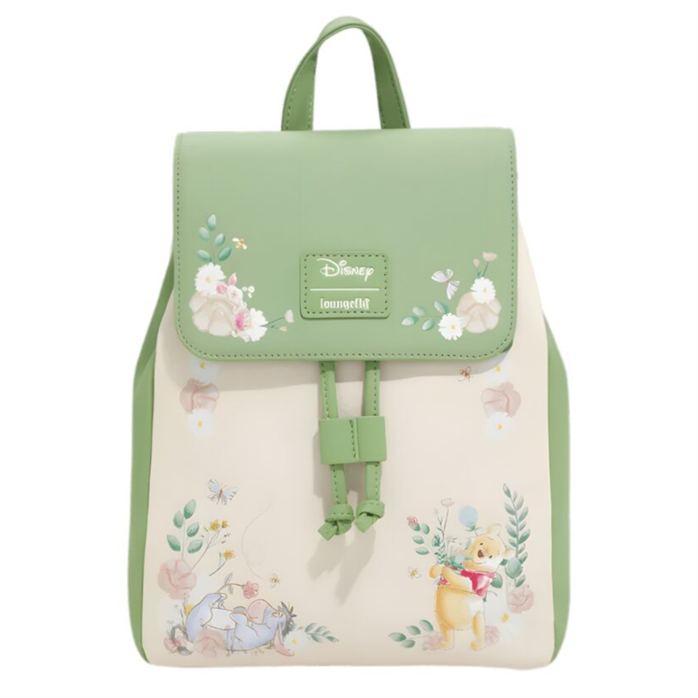 mochila florals winnie the pooh disneyloungefly 26cm