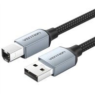 cable vention usb 2.0 480mbps usb-b /m - usb-a/m 10m grey