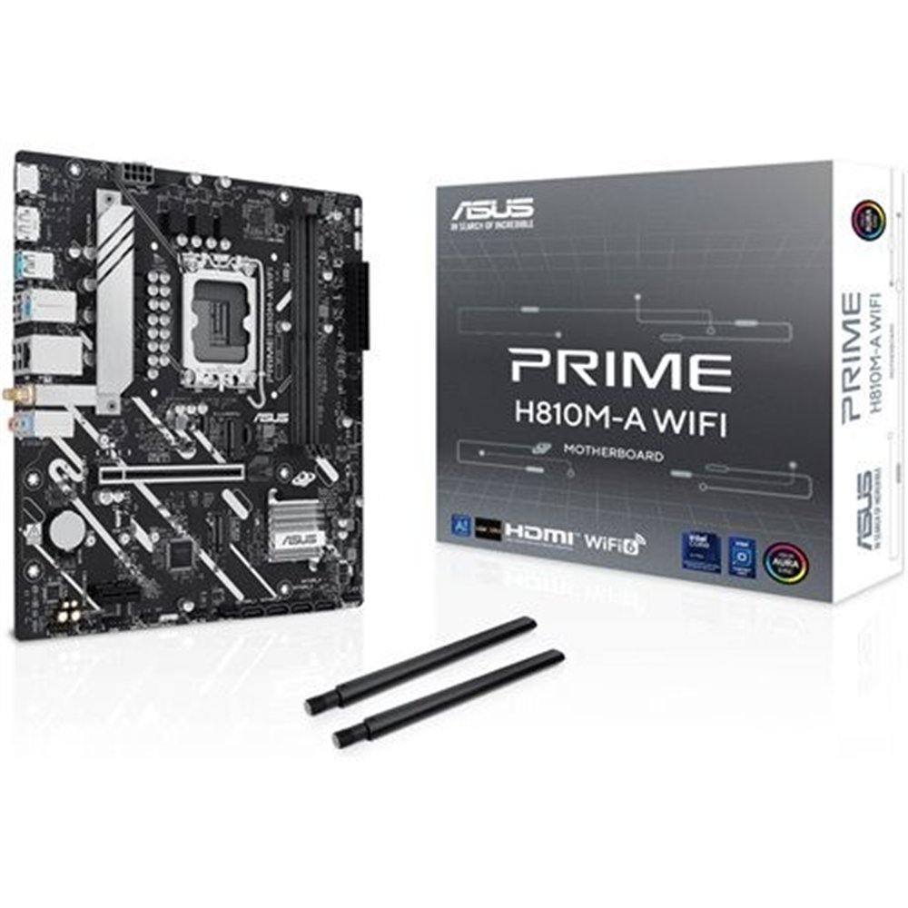 placa base asus prime h810m-a wifi matx 2xddr5 hdmi + dp