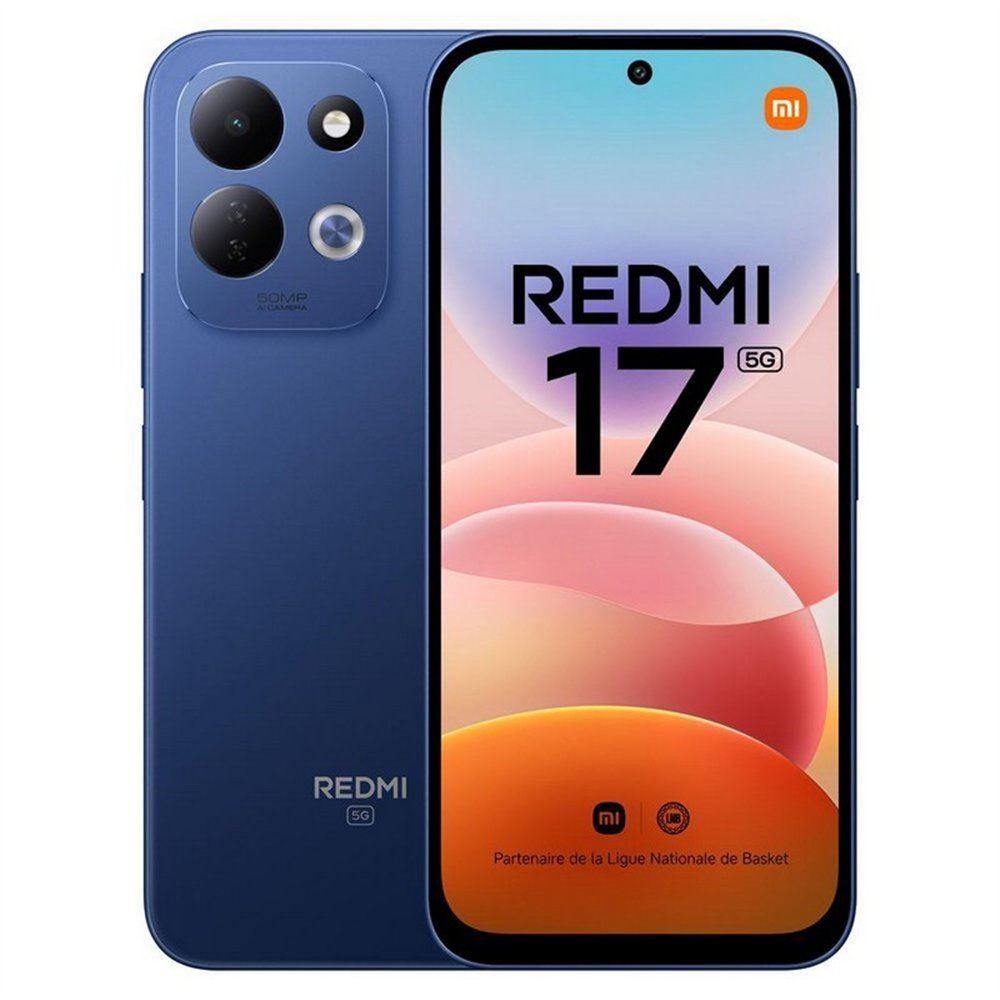 smartphone xiaomi redmi 17 6.9 4gb/128gb/50mp/nfc/5g blue
