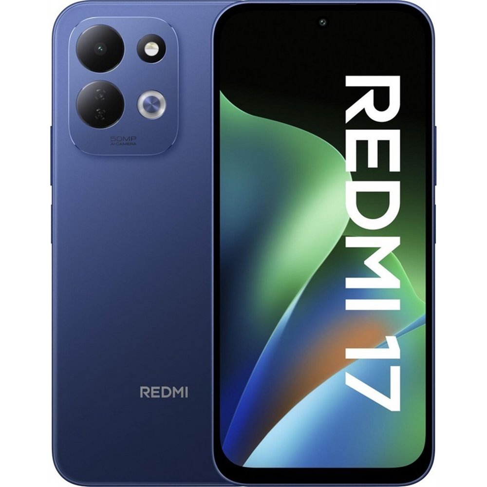 smartphone xiaomi redmi 17 6.9 4gb/128gb/50mp/nfc blue