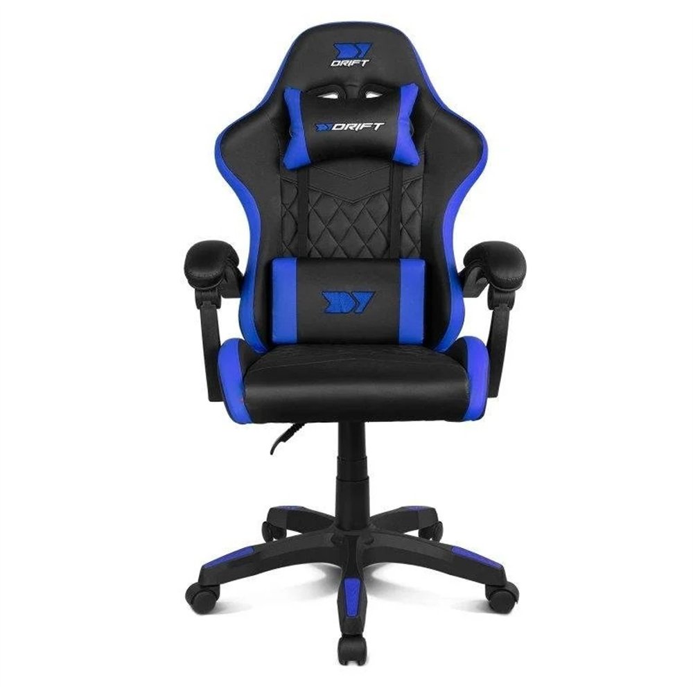 silla gaming drift dr35 black / navy blue