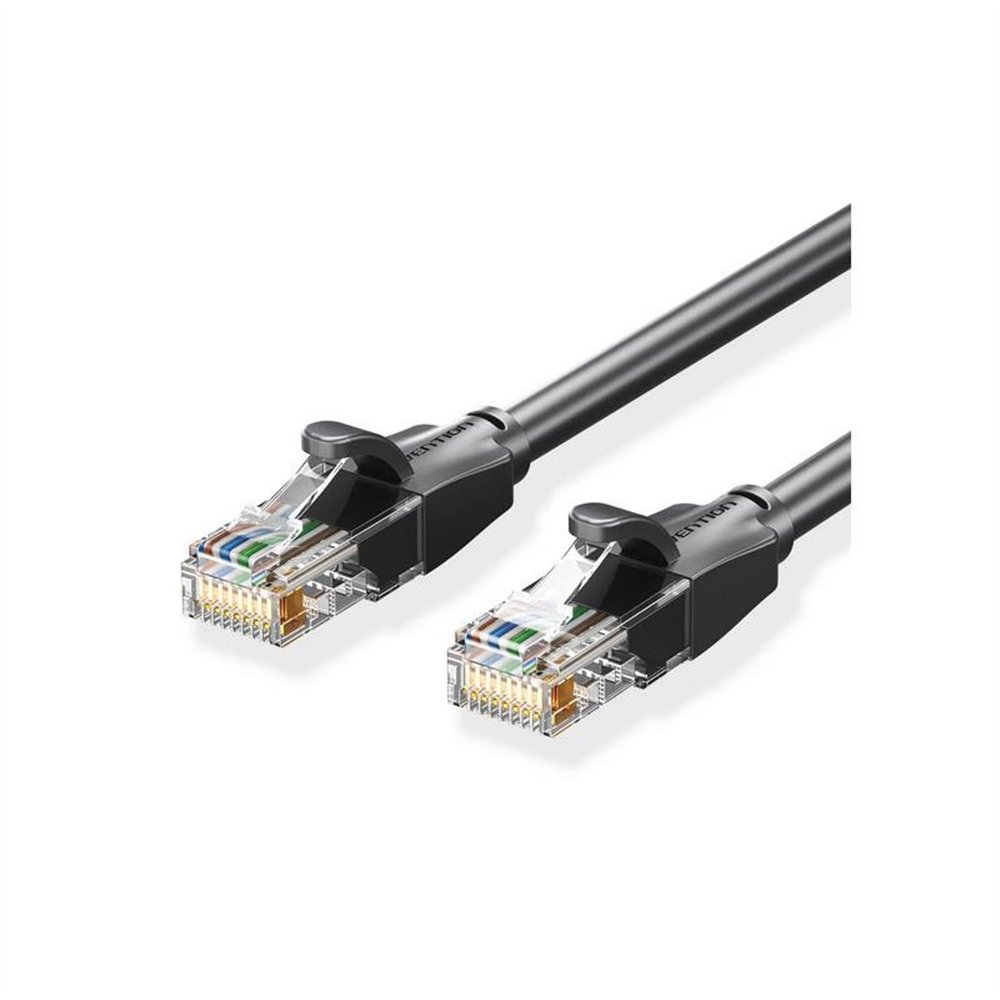 cable de red cat.6 utp 20m vention black