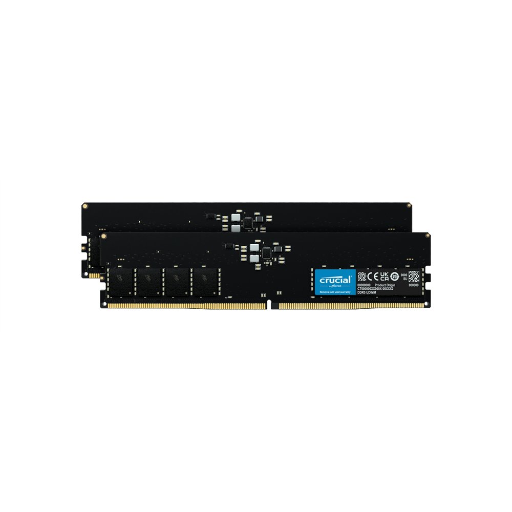 crucial ct2k16g56c46u5 módulo de memoria 32 gb 2 x 16 gb ddr5 5600 mhz ecc
