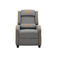 cougar ranger one butaca para jugar asiento acolchado tapizado gris, naranja