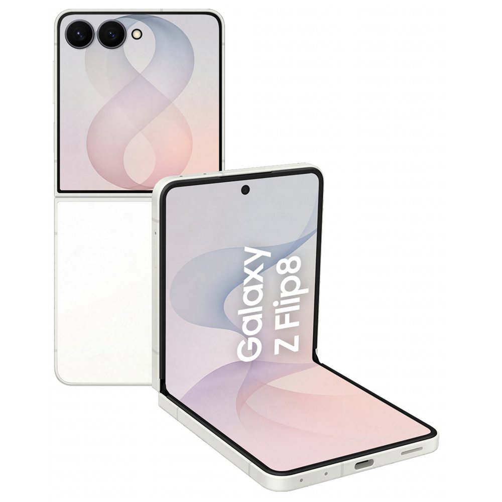 samsung galaxy z flip8 5g 12/512gb blanco smartphone