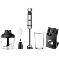 grunkel bm-1500set licuadora 0,8 l batidora de vaso 1500 w acero inoxidable, negro