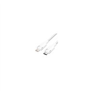 vention lalwf cable de conector lightning 1 m blanco