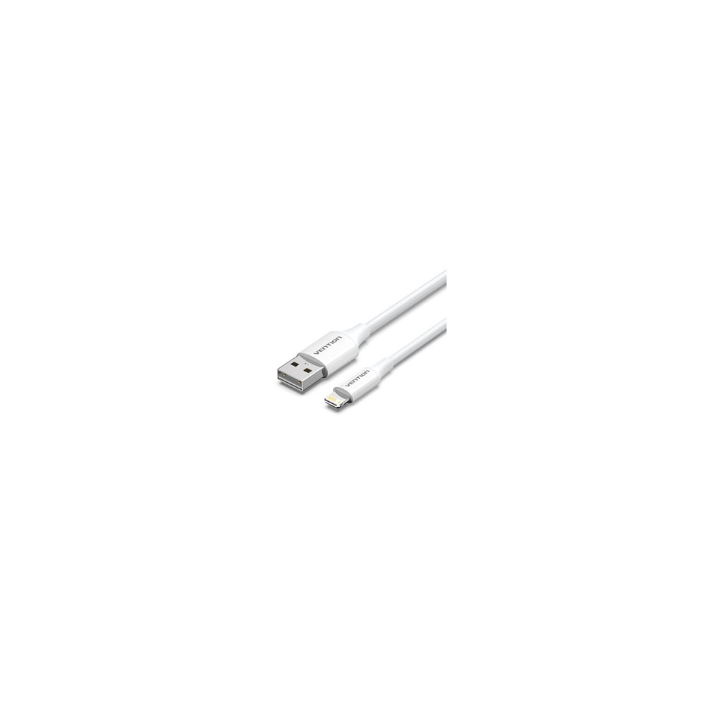 vention laiwf cable de conector lightning 1 m blanco