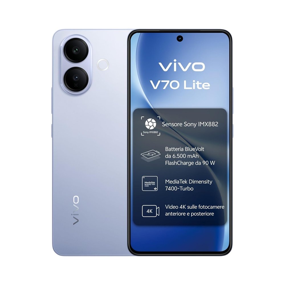 vivo v70 lite 5g 6/256gb azul smartphone
