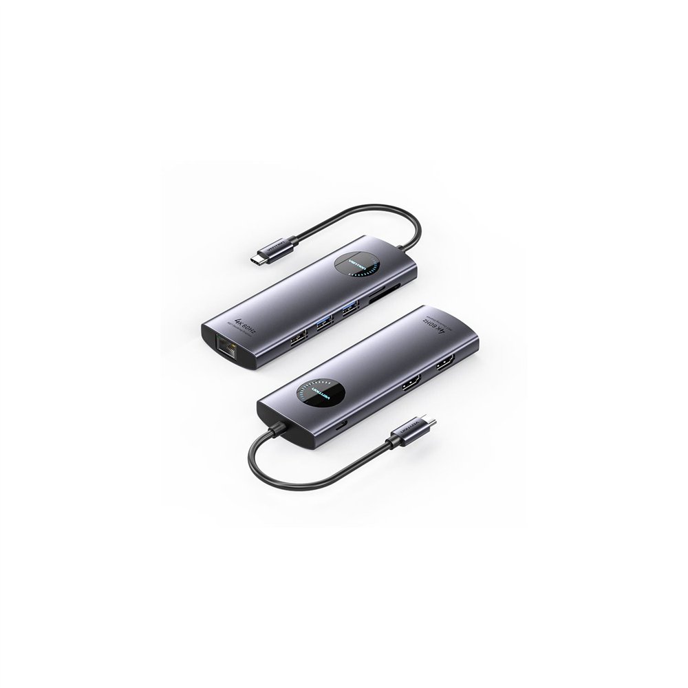 vention tqvhb base de conexión para disco duro gris