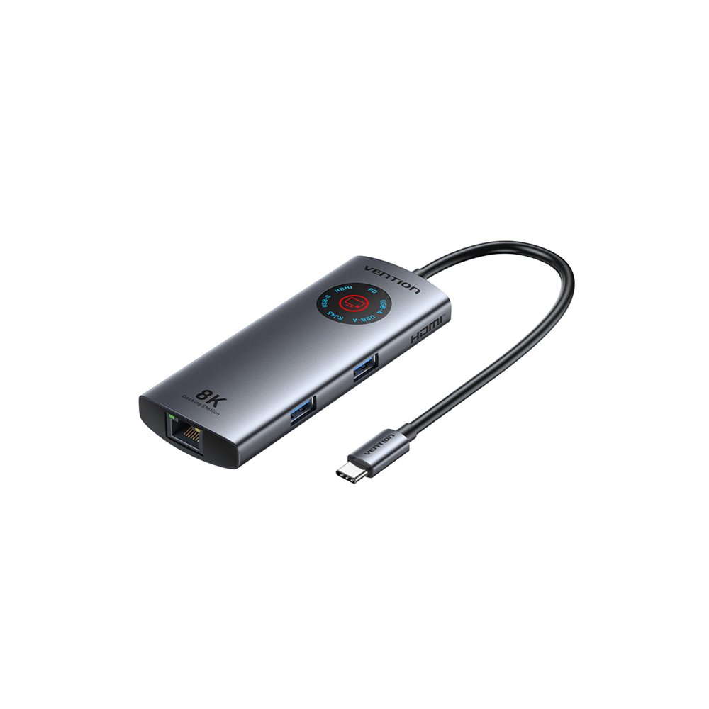 vention tqzhb base de conexión para disco duro gris