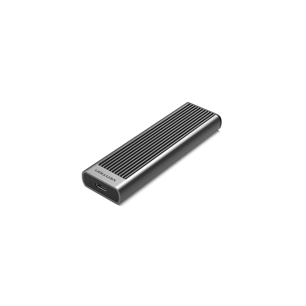vention kpkh0 caja para disco duro externo gris m.2