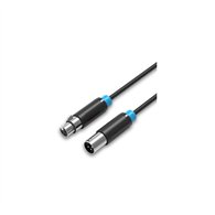 vention bbfbh cable de audio 2 m xlr negro