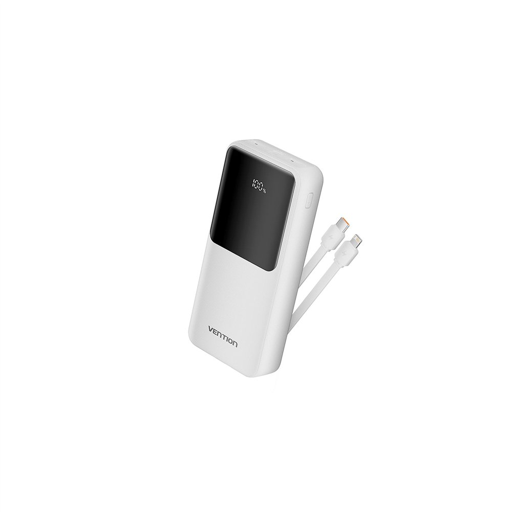 vention fhpw0 batería externa 20000 mah blanco