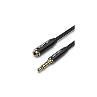 vention bhcbj cable de audio 5 m 3,5mm negro