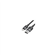 vention lanbh cable de conector lightning 2 m negro