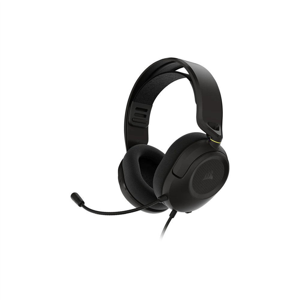 corsair hs35 v3 auriculares alámbrico diadema juego negro
