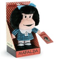 peluche blue dress mafalda 28cm