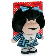 peluche blue dress mafalda 27cm
