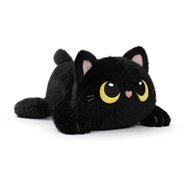 peluche black cat mushy friends 28cm