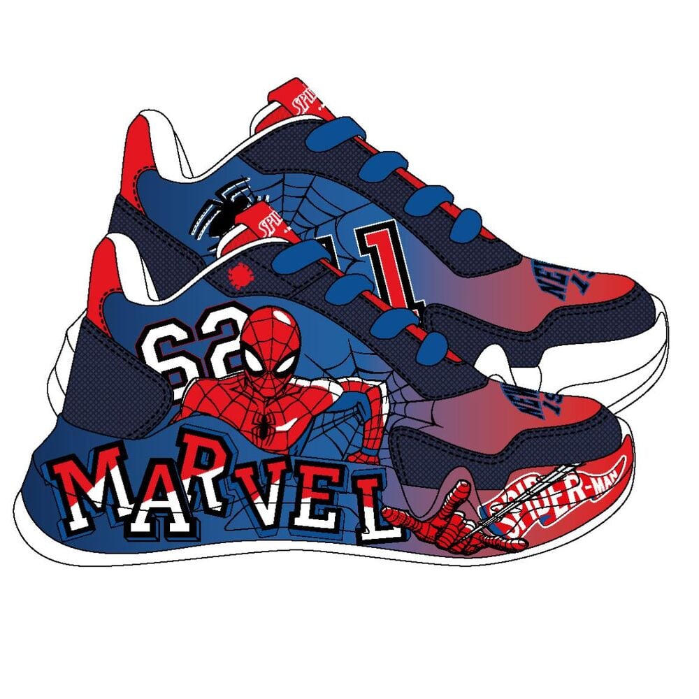 deportivas spiderman marvel