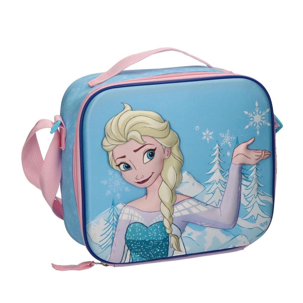 bolsa portameriendas 3d elsa frozen disney