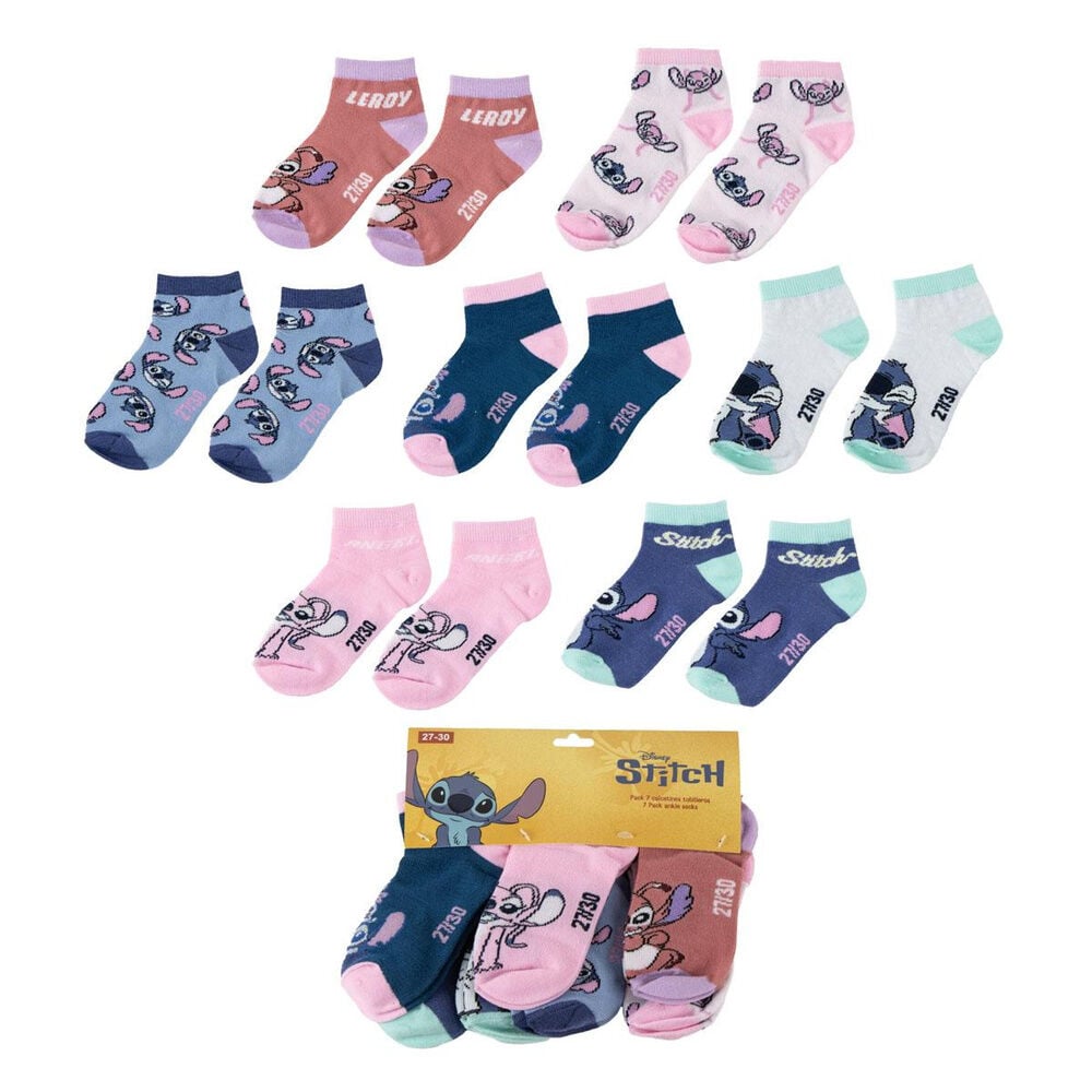 set calcetines stitch y angel stitch disney