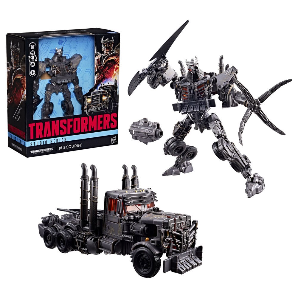 figura scourge transformers rise of the beasts - transformers studio series 21.5cm