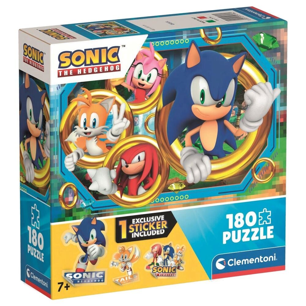 puzzle sonic the hedgehog 180pzs