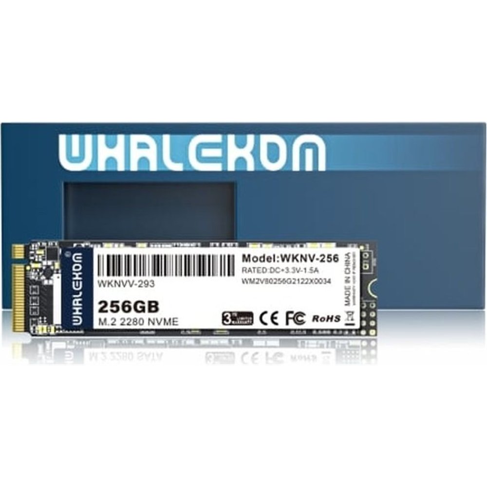 disco duro ssd whalekom 256gb m2 nvme pcie 3.0