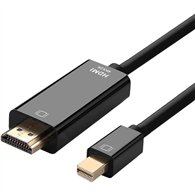 cable mini dp a hdmi  mini dp/m - hdmi/m aisens 2m black