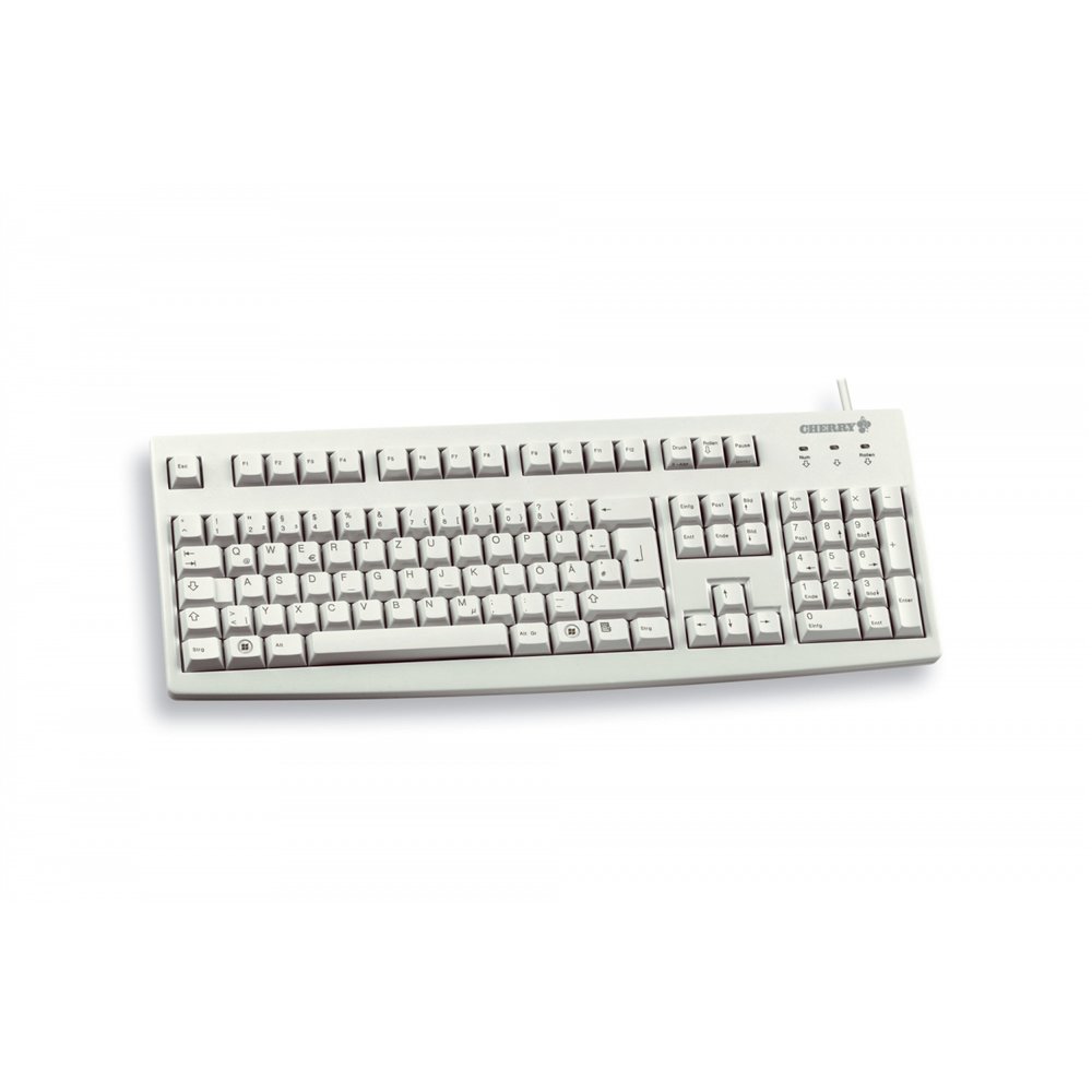 cherry g83-6105 teclado usb qwertz alemán gris