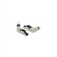 delock conector 1 x rj-45 cat6a s/utp (stp) gris
