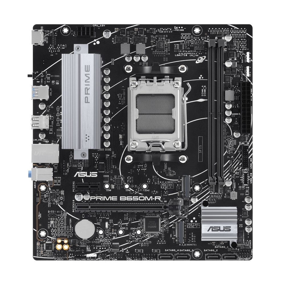 asus prime b650m-r amd b650 zócalo am5 micro atx