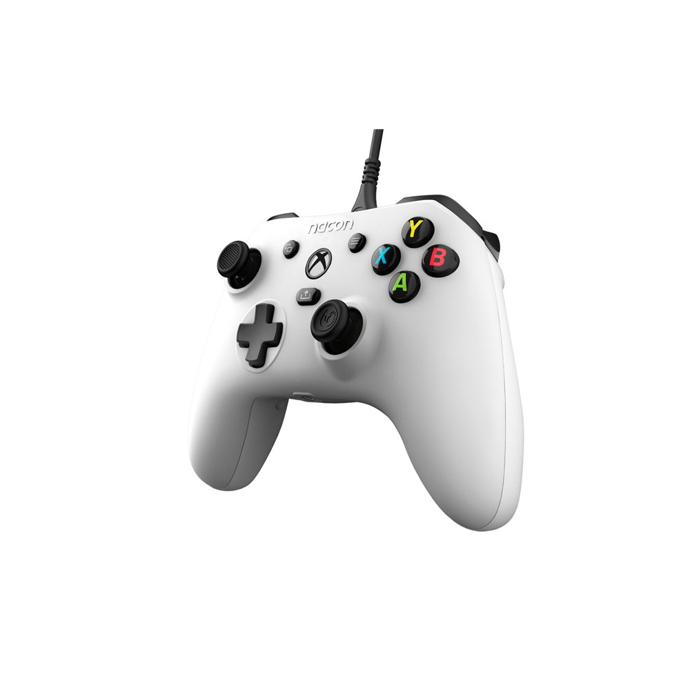 nacon evol-x blanco usb gamepad pc, xbox