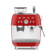 smeg egf03rdeu cafetera eléctrica manual máquina espresso 2,4 l