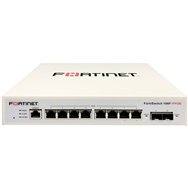 fortinet fortiswitch 108f-fpoe gestionado l2+ gigabit ethernet (10/100/1000) energía sobre ethernet (poe) blanco